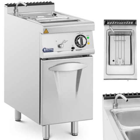 Bemar elektryczny z szafką kranem GN 1/2 GN 1/3 3000 W Bemar elektryczny z szafką kranem GN 1/2 GN 1/3 3000 W