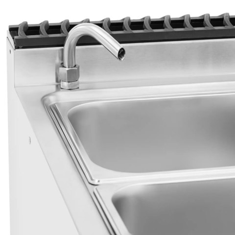Bemar elektryczny z szafką kranem GN 1/2 GN 1/3 3000 W Bemar elektryczny z szafką kranem GN 1/2 GN 1/3 3000 W