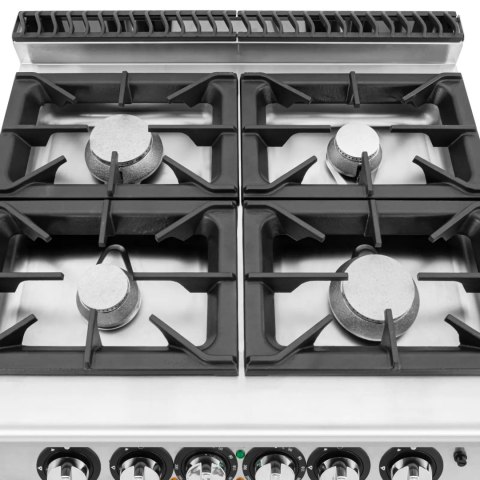 Kuchnia gazowa z piekarnikiem 4 palniki 14.4 kW Kuchnia gazowa z piekarnikiem 4 palniki 14.4 kW