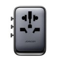 Ładowarka adapter podróżny uniwersalny 65W EU / US / JP / AU / UK / CN - czarny