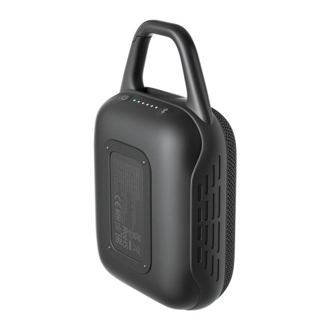 Mały turystyczny głośnik bezprzewodowy Mirtune H1 Bluetooth 8W - czarny Mały turystyczny głośnik bezprzewodowy Mirtune H1 Bluetooth 8W - czarny