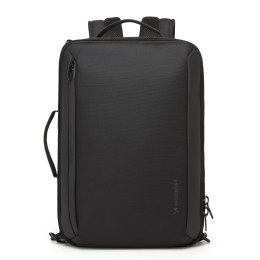 Plecak torba Premium na laptopa 15.6'' z paskiem USB 42x8x28cm - czarny