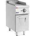 Płyta grillowa grill elektryczny ryflowany z szafką 33.5 x 55 cm 5.4 kW