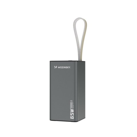 Powerbank K65+ 65W 30000mAh 2x USB-C 1x USB-A 65W - czarny Powerbank K65+ 65W 30000mAh 2x USB-C 1x USB-A 65W - czarny