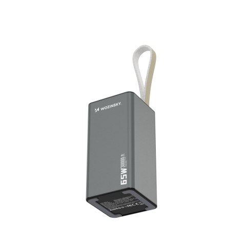 Powerbank K65+ 65W 30000mAh 2x USB-C 1x USB-A 65W - czarny Powerbank K65+ 65W 30000mAh 2x USB-C 1x USB-A 65W - czarny