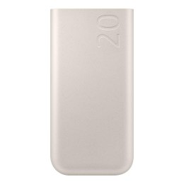 Powerbank Samsung 20000mAh 3x USB-C 45W SFC - beżowy