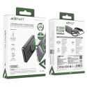 Powerbank magnetyczny 10000mAh PD20W MagSafe ultra cienki - czarny