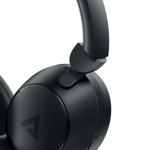 Słuchawki bezprzewodowe H3 Bluetooth z ANC USB-C IPX4 - czarne Słuchawki bezprzewodowe H3 Bluetooth z ANC USB-C IPX4 - czarne