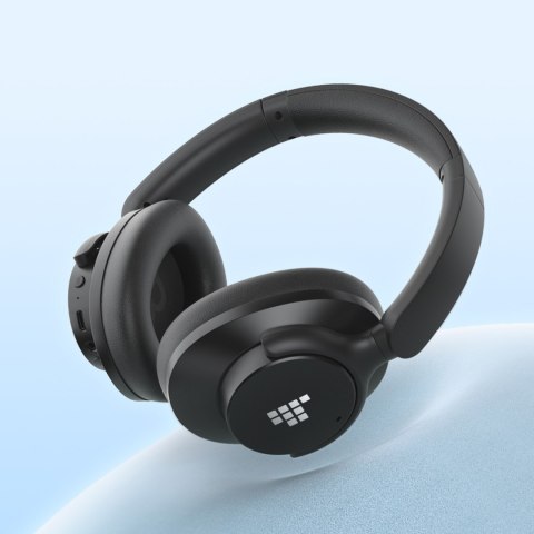 Słuchawki bezprzewodowe Sounfii Q20 ANC nauszne Bluetooth 5.3 - czarne Słuchawki bezprzewodowe Sounfii Q20 ANC nauszne Bluetooth 5.3 - czarne