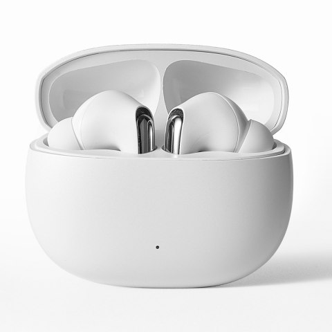 Słuchawki bezprzewodowe douszne TWS Bluetooth 5.4 ANC ENC - białe Słuchawki bezprzewodowe douszne TWS Bluetooth 5.4 ANC ENC - białe