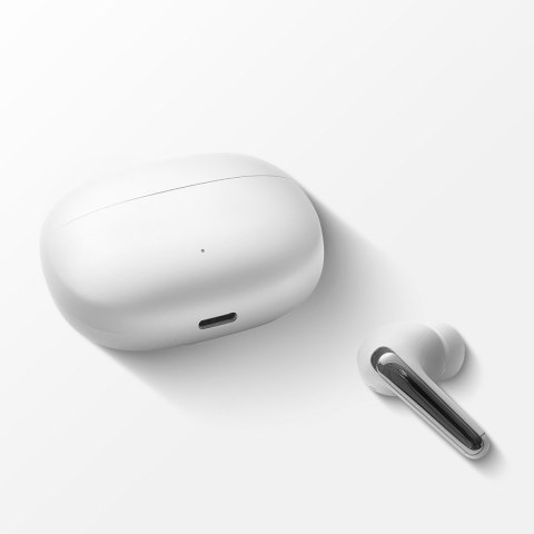 Słuchawki bezprzewodowe douszne TWS Bluetooth 5.4 ANC ENC - białe Słuchawki bezprzewodowe douszne TWS Bluetooth 5.4 ANC ENC - białe