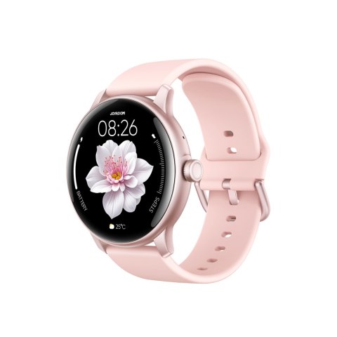 Smartwatch Classis Series JR-FC1 z funkcją odbierania połączeń IP68 - różowy Smartwatch Classis Series JR-FC1 z funkcją odbierania połączeń IP68 - różowy