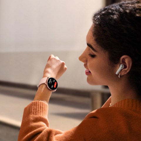 Smartwatch Classis Series JR-FC1 z funkcją odbierania połączeń IP68 - różowy Smartwatch Classis Series JR-FC1 z funkcją odbierania połączeń IP68 - różowy