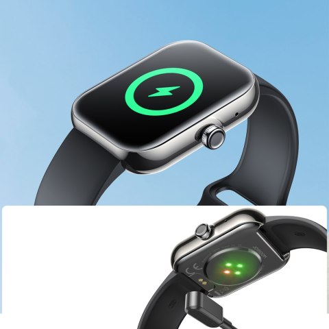 Smartwatch Joyroom Fit-Life JR-FT5 Plus z funkcją odbierania połączeń - czarny Smartwatch Joyroom Fit-Life JR-FT5 Plus z funkcją odbierania połączeń - czarny
