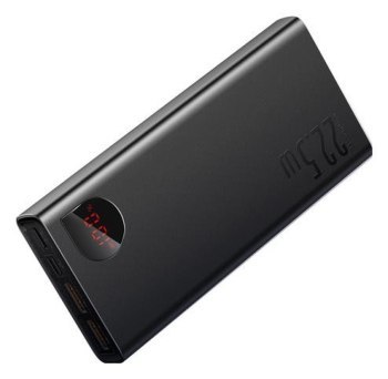 Baseus Adaman Metal, 20000mAh, 22.5W (czarny) Baseus Adaman Metal, 20000mAh, 22.5W (czarny)