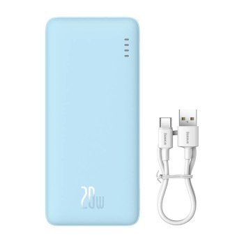 Baseus Airpow 20000 mAh 20W niebieski Baseus Airpow 20000 mAh 20W niebieski