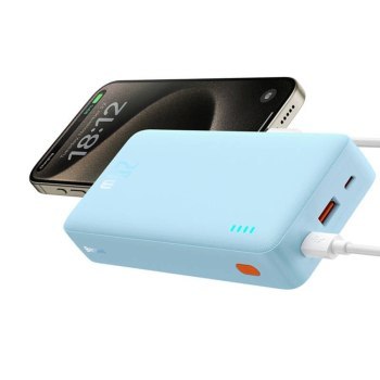 Baseus Airpow 20000 mAh 20W niebieski Baseus Airpow 20000 mAh 20W niebieski