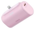 Baseus Compact IP 5000mAh 20W różowy