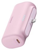 Baseus Compact IP 5000mAh 20W różowy