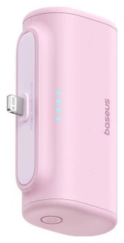 Baseus Compact IP 5000mAh 20W różowy Baseus Compact IP 5000mAh 20W różowy