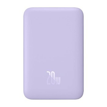 Baseus Magnetic Mini 10000mAh 20W MagSafe (fioletowy) Baseus Magnetic Mini 10000mAh 20W MagSafe (fioletowy)