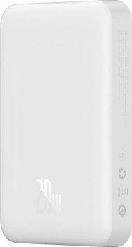 Baseus Magnetic Mini 10000mAh 20W (biały) Baseus Magnetic Mini 10000mAh 20W (biały)