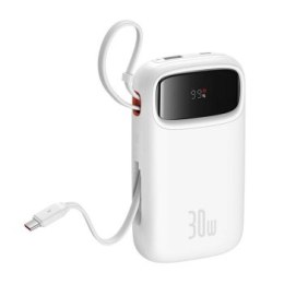 Baseus QPow 2 20000 mAh 30W 2xUSB-C biały