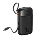 Baseus QPow 2 20000 mAh 30W 2xUSB-C czarny