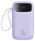 Baseus QPow 2 20000 mAh 30W 2xUSB-C fioletowy