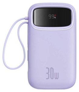 Baseus QPow 2 20000 mAh 30W 2xUSB-C fioletowy