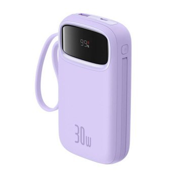 Baseus QPow 2 20000 mAh 30W 2xUSB-C fioletowy Baseus QPow 2 20000 mAh 30W 2xUSB-C fioletowy