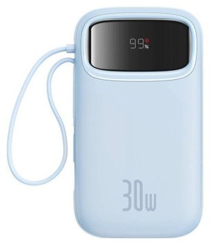 Baseus QPow2 20000 mAh 30W 2xUSB-C niebieski Baseus QPow2 20000 mAh 30W 2xUSB-C niebieski