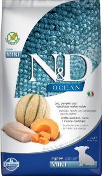 FARMINA N&D OCEAN DOG COD PUMPKIN & CANTALOUPE MELON PUPPY MINI 2 5g FARMINA N&D OCEAN DOG COD PUMPKIN & CANTALOUPE MELON PUPPY MINI 2 5g