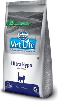 FARMINA Vet Life ULTRAHYPO CAT - sucha karma dla kota - 2kg FARMINA Vet Life ULTRAHYPO CAT - sucha karma dla kota - 2kg