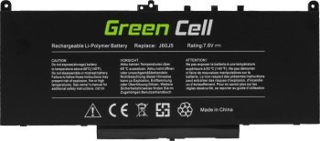 Green Cell J60J5 do Dell Latitude E7270 E7470 5800mAh Green Cell J60J5 do Dell Latitude E7270 E7470 5800mAh