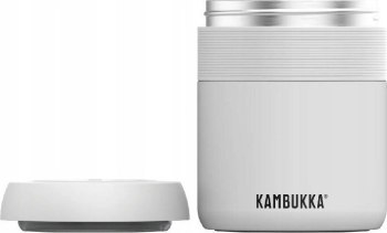 Kambukka Bora Chalk White 600 ml biały Kambukka Bora Chalk White 600 ml biały