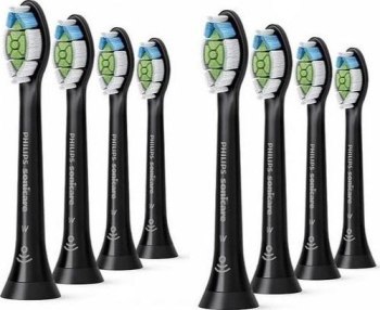 Końcówki do szczoteczek - Philips Sonicare HX6068/13 czarny Końcówki do szczoteczek - Philips Sonicare HX6068/13 czarny