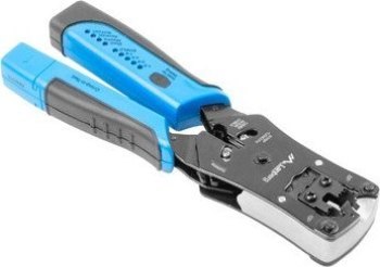 Lanberg zaciskarka wtyków + tester kabli Lanberg zaciskarka wtyków + tester kabli