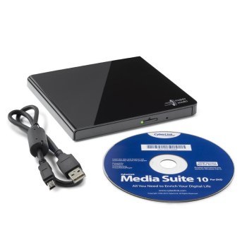 Nagrywarka zewnętrzna DVD -/+ R/RW Slim USB Hitachi-LG GP57EB40 (czarna) Nagrywarka zewnętrzna DVD -/+ R/RW Slim USB Hitachi-LG GP57EB40 (czarna)