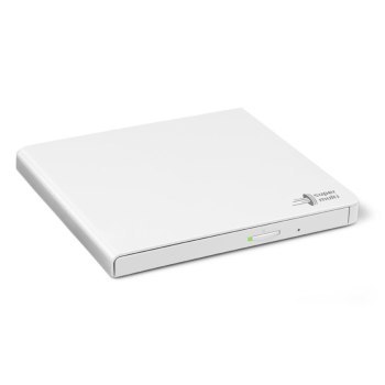 Nagrywarka zewnętrzna DVD -/+ R/RW Slim USB Hitachi-LG GP57EW40 (biała) Nagrywarka zewnętrzna DVD -/+ R/RW Slim USB Hitachi-LG GP57EW40 (biała)