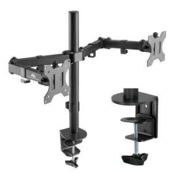 Uchwyt - MACLEAN UCHWYT BIURKOWY NA 2 MONITORY LCD MC-884 Uchwyt - MACLEAN UCHWYT BIURKOWY NA 2 MONITORY LCD MC-884