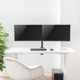 Uchwyt - MACLEAN UCHWYT BIURKOWY NA 2 MONITORY LCD MC-884