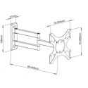 Uchwyt - TECHLY UCHWYT ŚCIENNY TV LED/LCD 19-37 CALI 25KG O