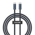 Kabel Baseus Typ C-Typ C 240W 1m (czarny)