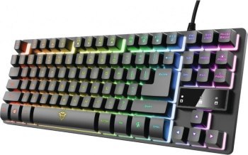 Klawiatura gamingowa TRUST GXT833 THADO TKL US Klawiatura gamingowa TRUST GXT833 THADO TKL US