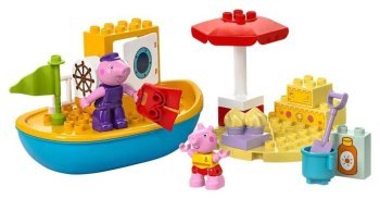 LEGO Świnka Peppa 10432 Peppa i rejs łodzią LEGO Świnka Peppa 10432 Peppa i rejs łodzią