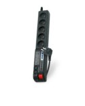 Listwa przeciwprzepięciowa Acar 504WF EMI/RFI (3m ; czarny)
