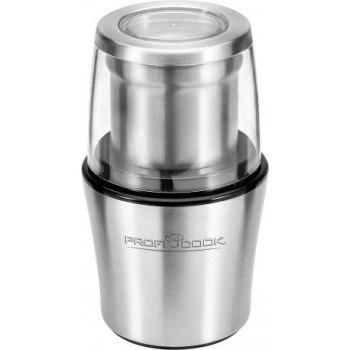 Młynek do kawy Clatronic PC-KSW 1021 (200W; udarowy; kolor srebrny) Młynek do kawy Clatronic PC-KSW 1021 (200W; udarowy; kolor srebrny)