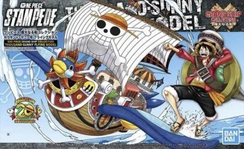 ONE PIECE STAMPEDE GRAND SHIP COLLECTION THOUSAND SUNNY FLYING MODEL ONE PIECE STAMPEDE GRAND SHIP COLLECTION THOUSAND SUNNY FLYING MODEL