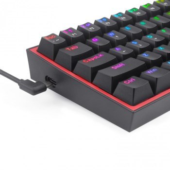Redragon K617 Fizz RGB czarna Redragon K617 Fizz RGB czarna